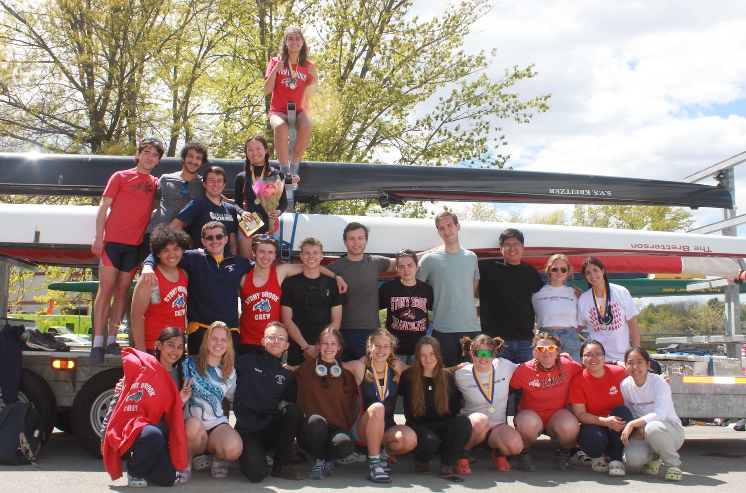 Stony Brook Crew at New York State Regatta